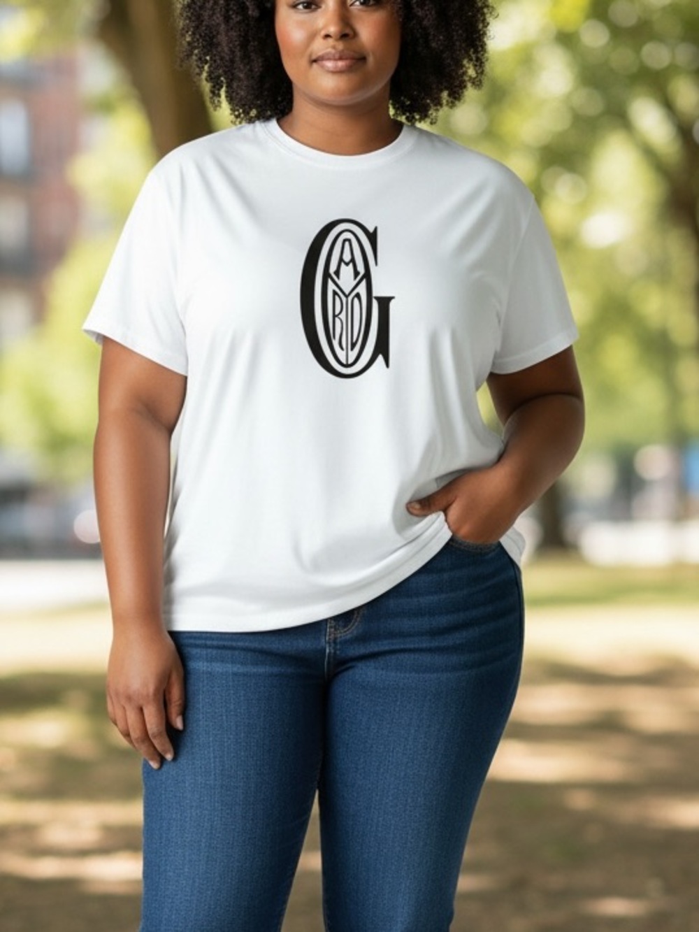 White Short Sleeve Goyar Casual Womens Monogram Desinger Style Summer Vacation